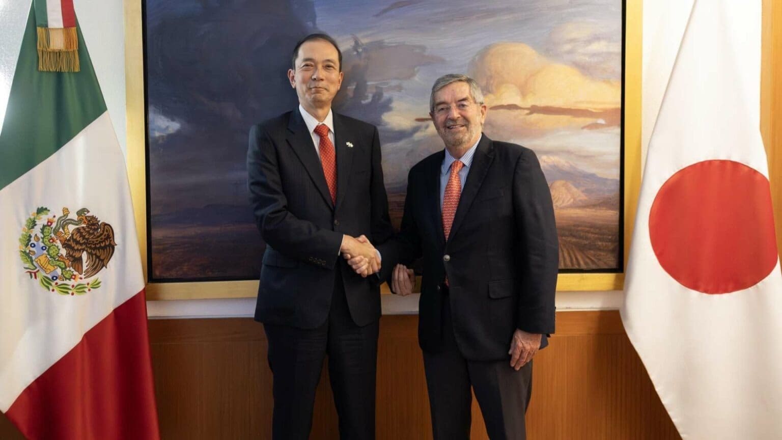 Canciller Juan Ramón de la Fuente y Embajador Japonés Reafirman Históricos Lazos de Amistad y Cooperación