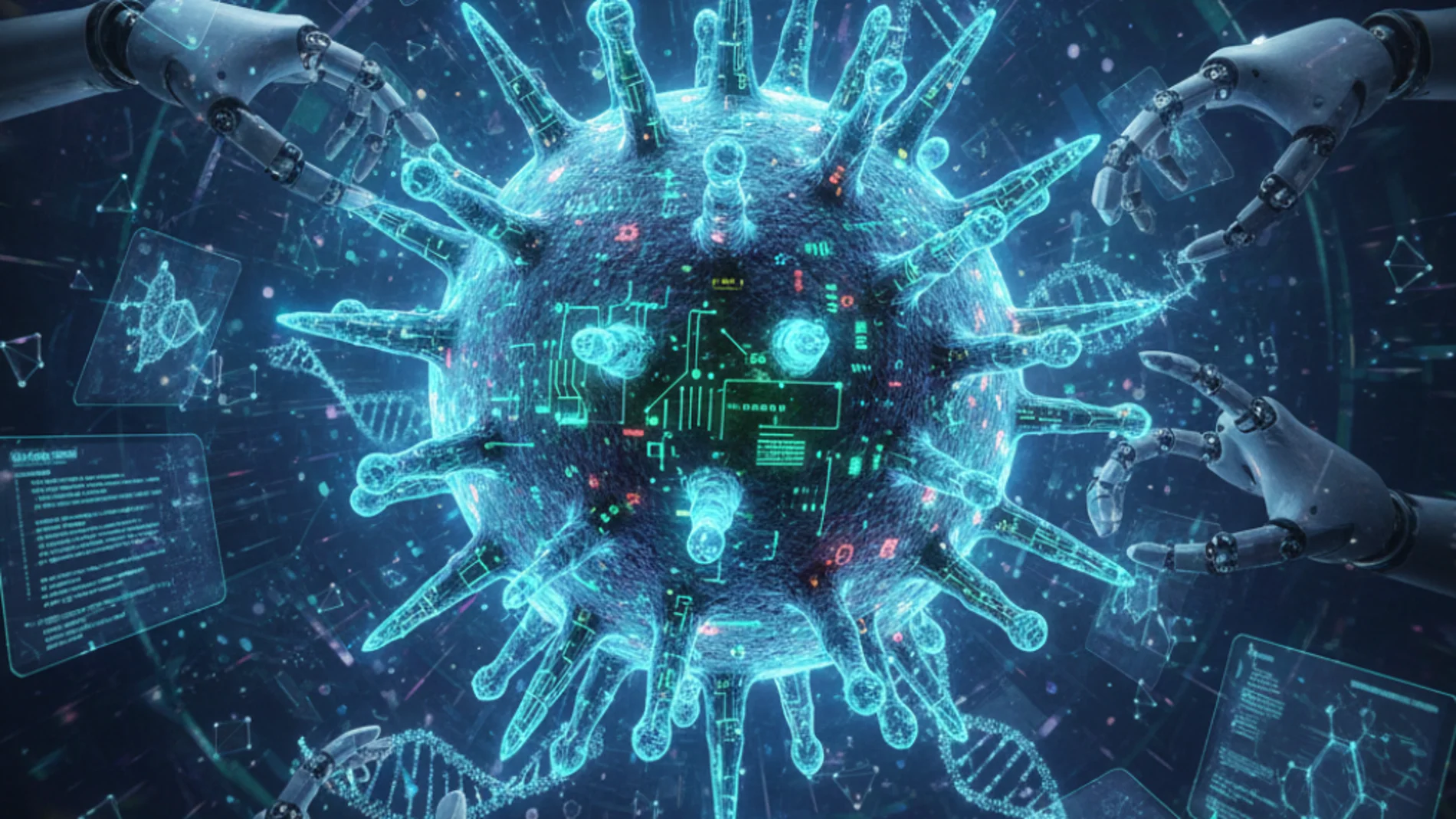 IA Diseña Virus Funcionales para Eliminar Bacterias