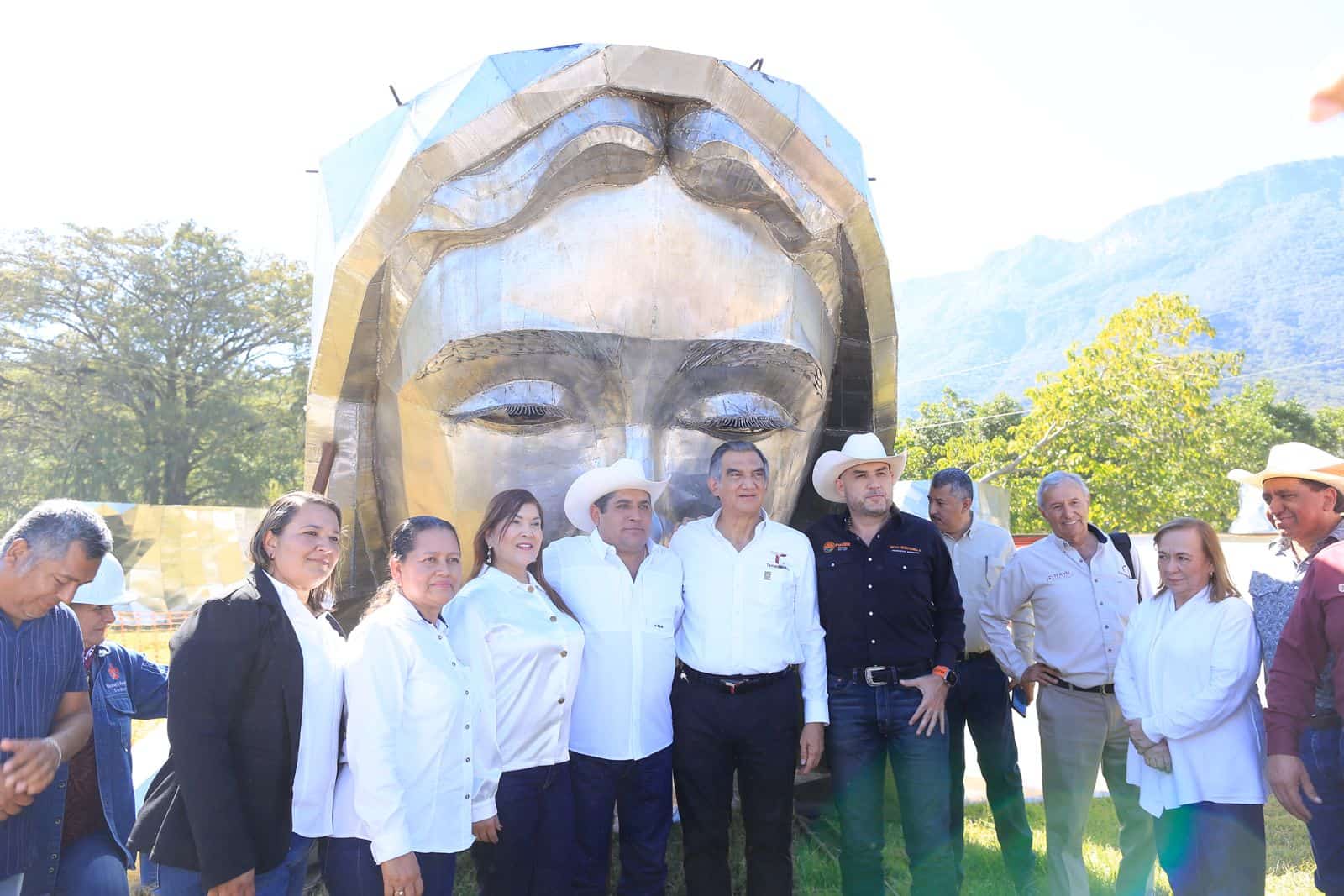 En diciembre se entrega primera etapa de la monumental escultura de la Virgen en El Chorrito: Américo