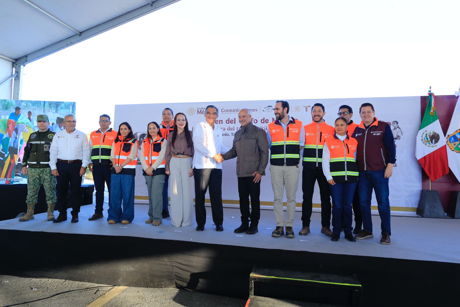 Inicia construcción del tren  Nuevo Laredo–Saltillo; será la frontera más importante de América Latina