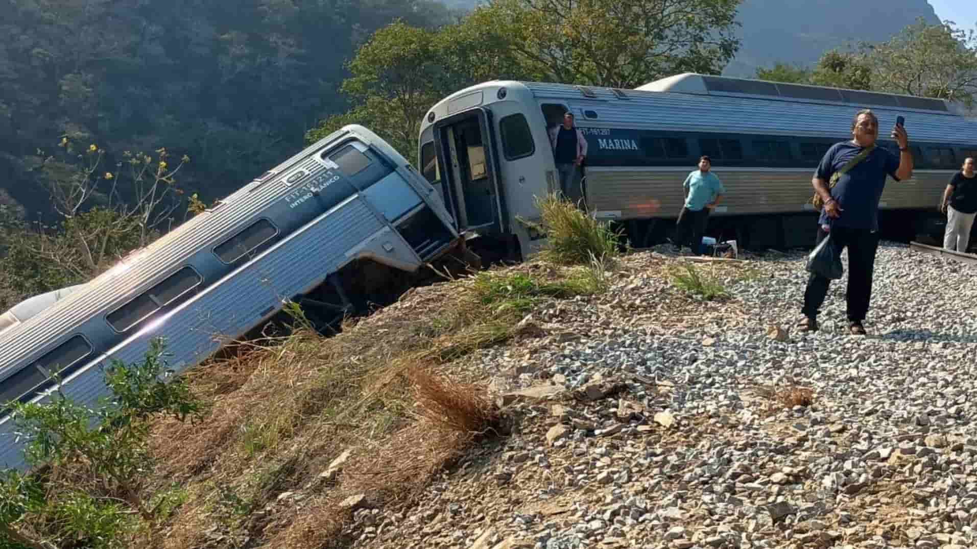 Gobierno Federal despliega operativo tras descarrilamiento del Tren Interoceánico en Oaxaca