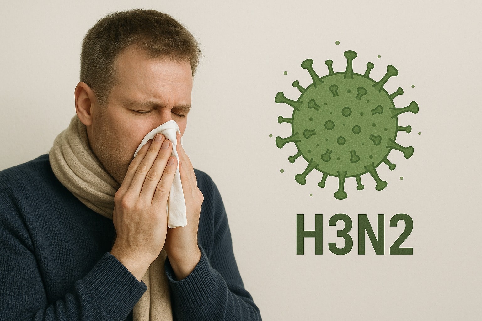 Confirman Primer Caso en México de Influenza H3N2 subclado K