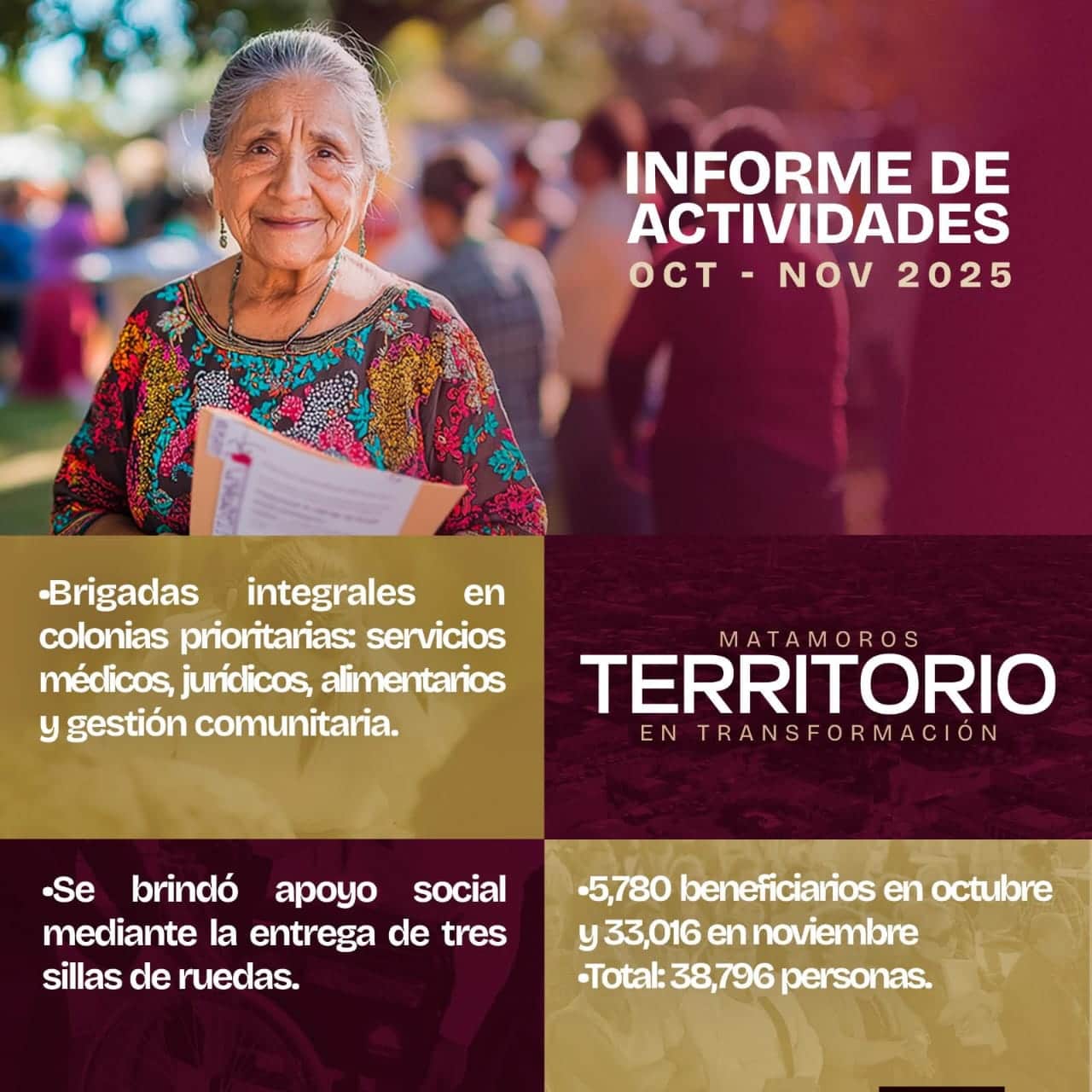 Gobierno de Beto Granados refuerza la atención social en más de 60 colonias