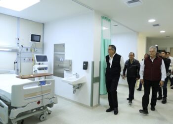 Supervisa Américo Villarreal avance y equipamiento del nuevo Hospital General de Ciudad Madero