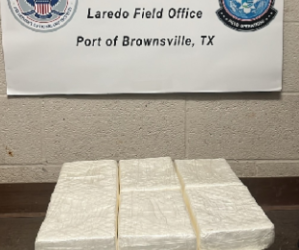 Decomisan más de 41 libras de cocaína en el Puente Internacional Gateway en Brownsville, Texas