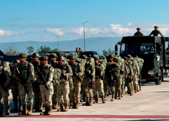 Despliegan mil 600 militares para reforzar seguridad en Sinaloa