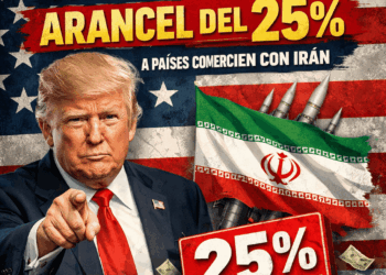 Trump impone arancel del 25% a países que comercien con Irán