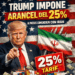 Trump impone arancel del 25% a países que comercien con Irán