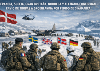 Países europeos enviarán tropas a Groenlandia tras petición de Dinamarca