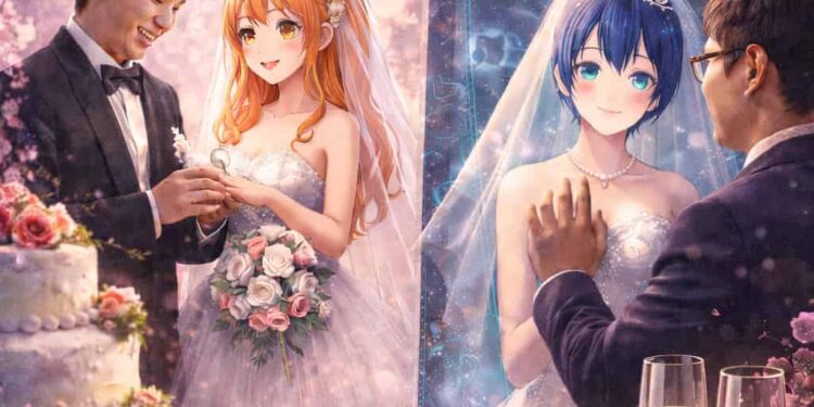El “Sí, quiero” digital: Los matrimonios con IA y avatares ganan terreno en Japón