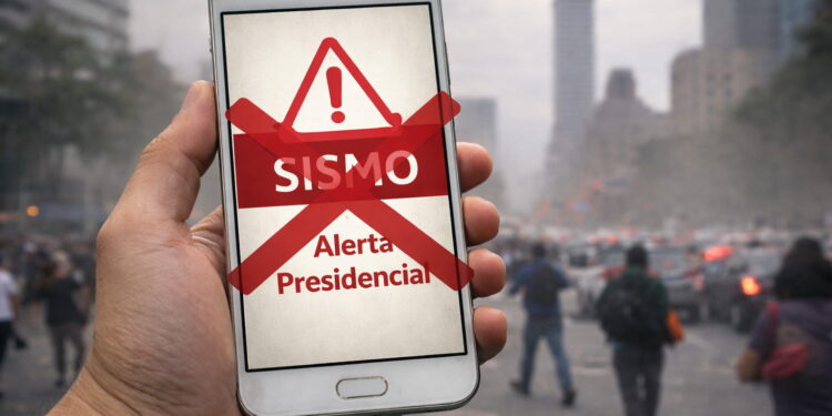 Eliminarán leyenda “Alerta Presidencial” en celulares durante sismos en México