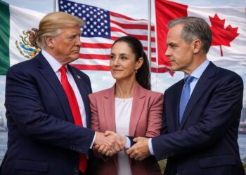 México al rescate del T-MEC: Sheinbaum busca mediar entre Trump y Carney