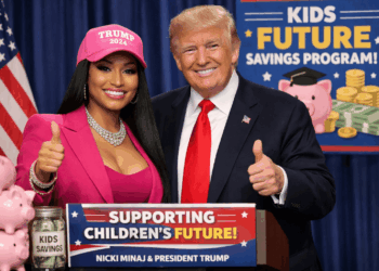 Nicki Minaj muestra su apoyo a Donald Trump y respalda nuevo programa de ahorro infantil