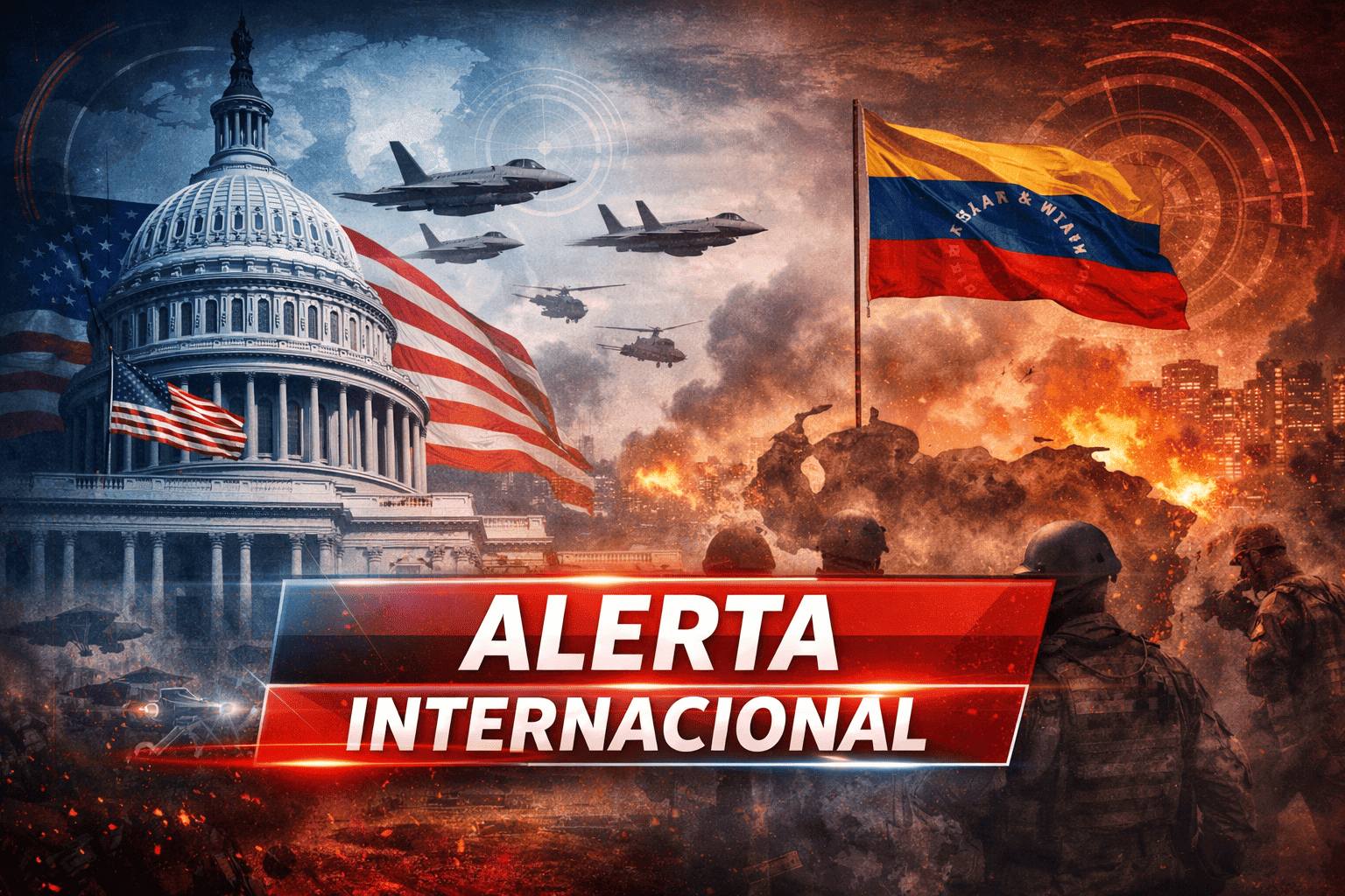 Trump sacude al mundo: EE.UU. captura a Nicolás Maduro y lo saca de Venezuela en un ataque sin precedentes