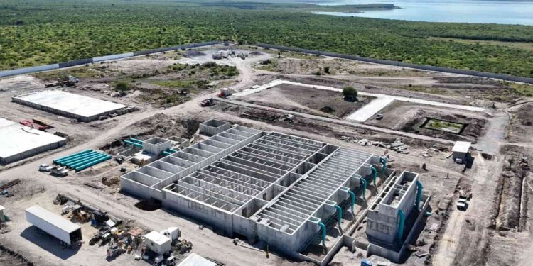 Fortalece Gobierno de Tamaulipas abasto de agua en la capital con planta potabilizadora