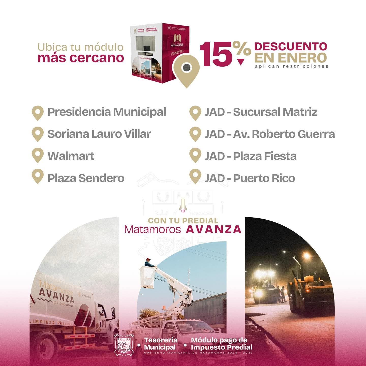 Con descuento y cercanía, Matamoros avanza como territorio en transformación: Beto Granados
