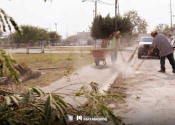 Gobierno de Beto Granados impulsa rehabilitación y limpieza de espacios públicos en la Colonia Chulavista