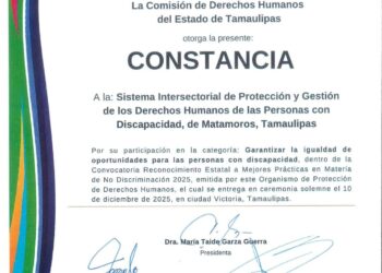 Administración de Beto Granados recibe distinción por promover la igualdad de oportunidades