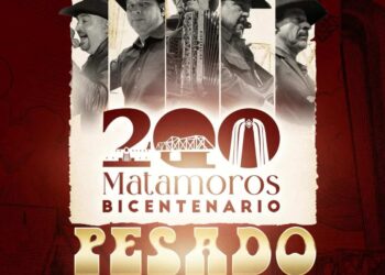 Beto Granados anuncia concierto de Pesado por el Bicentenario de Matamoros