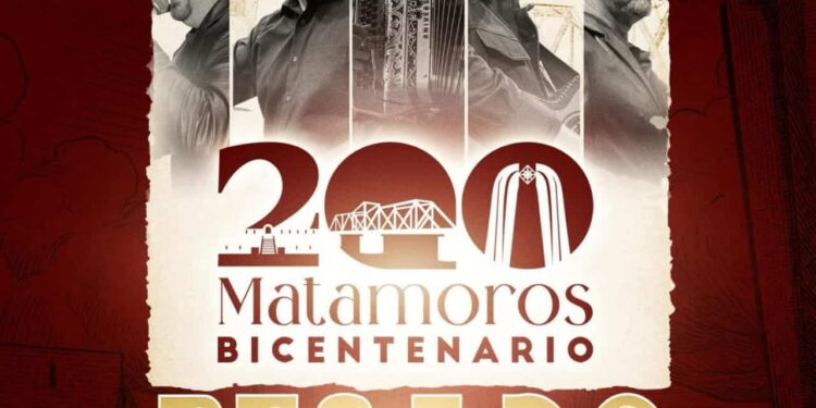 Beto Granados anuncia concierto de Pesado por el Bicentenario de Matamoros