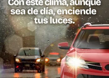 Exhorto a la población de Matamoros por pavimento mojado y aumento de accidentes