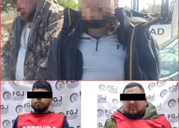 Detienen en Reynosa a dos presuntos extorsionadores de conductores de DiDi