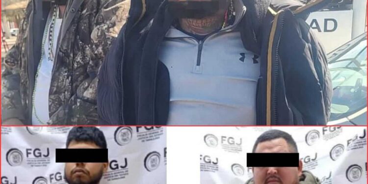 Detienen en Reynosa a dos presuntos extorsionadores de conductores de DiDi