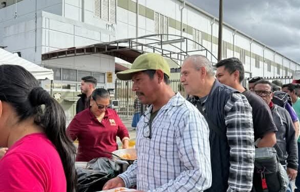 Con cercanía y empatía, gobierno de Beto Granados acompaña a trabajadores de Tridonex