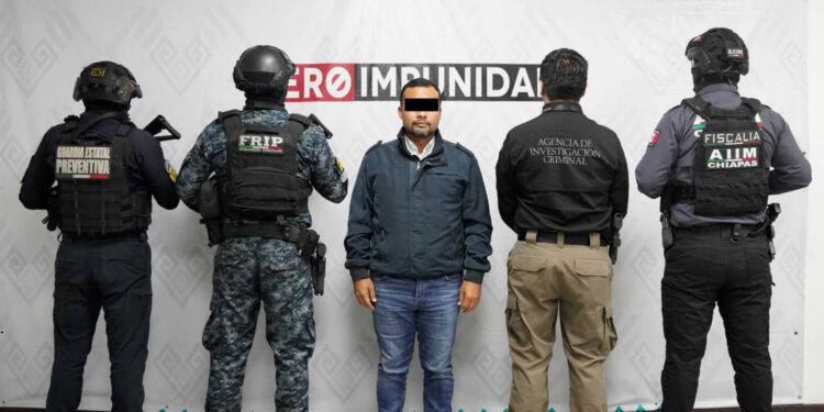 Golpe a la corrupción en Chiapas: Detienen al alcalde de Cintalapa por nexos criminales