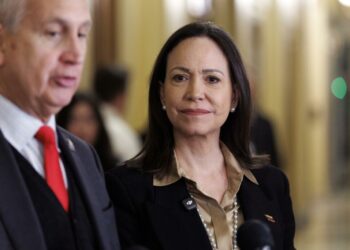 María Corina Machado en Washington: “Mi objetivo es regresar a Venezuela”
