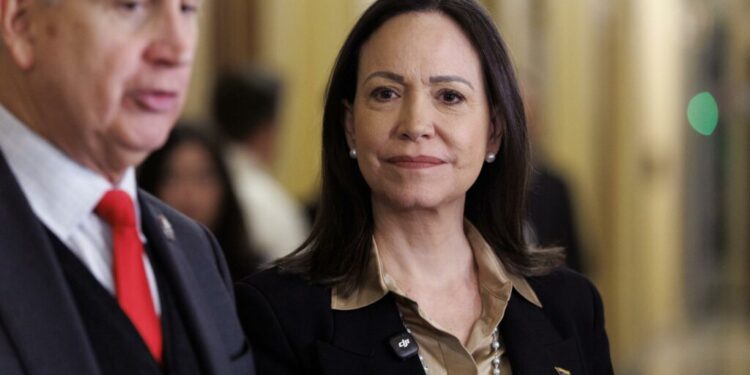 María Corina Machado en Washington: “Mi objetivo es regresar a Venezuela”