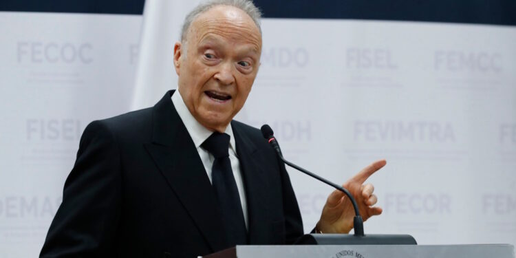 De la FGR a Londres: Gertz Manero es nombrado embajador en Reino Unido