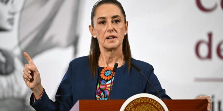 Sheinbaum exige mayor responsabilidad de EE.UU. contra el tráfico de drogas