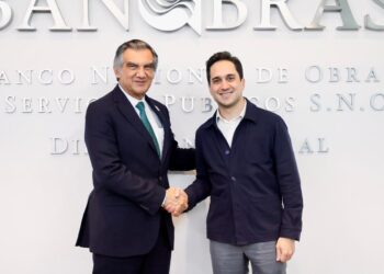Gestiona Américo recursos con Banobras para proyectos estratégicos de infraestructura en Tamaulipas
