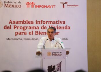 Reconoce Infonavit a Américo Villarreal por liderazgo en construcción de viviendas