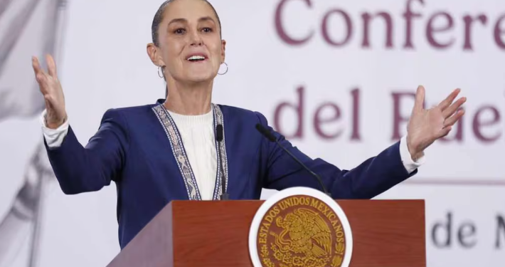 Sheinbaum se burla del Frente Amplio y adelanta que la reforma electoral “va muy bien”