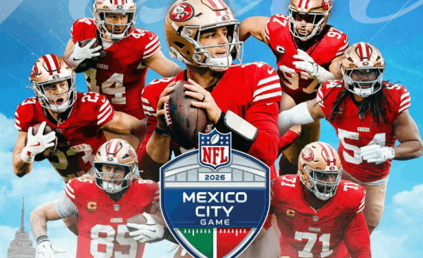 NFL confirma a los 49ers de San Francisco para juego en Ciudad de México