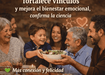 Comer en familia fortalece vínculos y mejora el bienestar emocional, confirma la ciencia