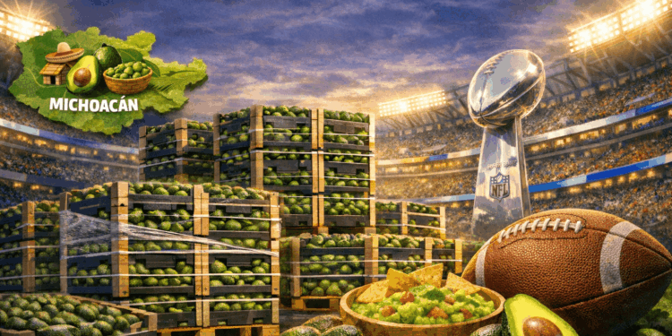 Michoacán lidera exportación de aguacate rumbo al Super Bowl