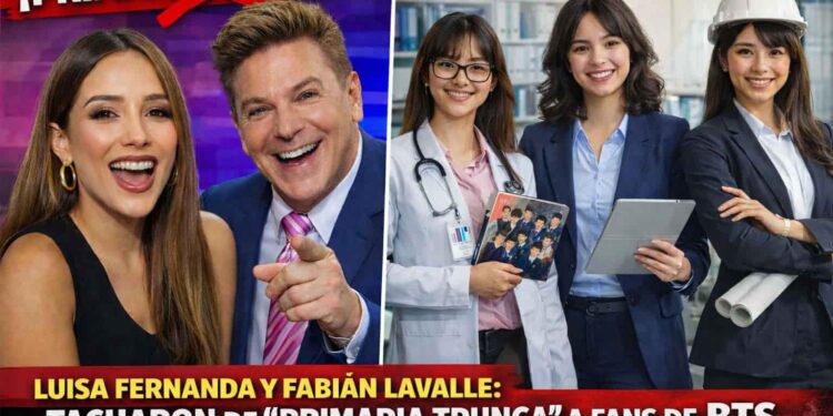Luisa Fernanda y “Fabiruchis” bajo fuego: tacharon de “primaria trunca” a fans de BTS y terminaron exhibidos