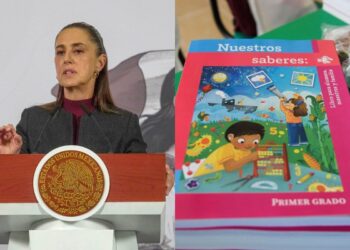 Claudia Sheinbaum afirma que los libros de texto no son patrimonio de una persona tras salida de Marx Arriaga
