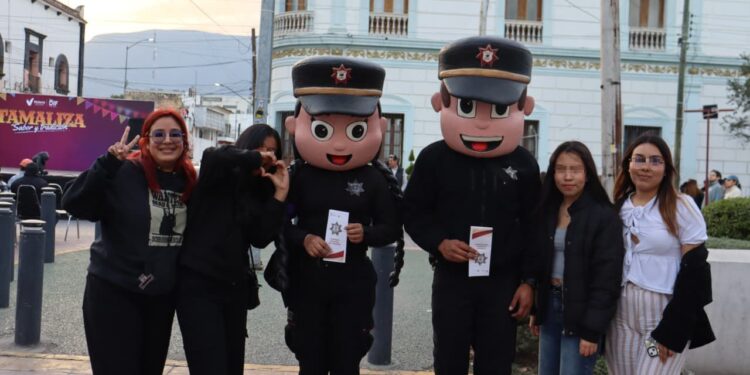 Convive Guardia Estatal con familias victorenses