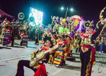 Desfile del carnaval en el sur con más de 60 participantes