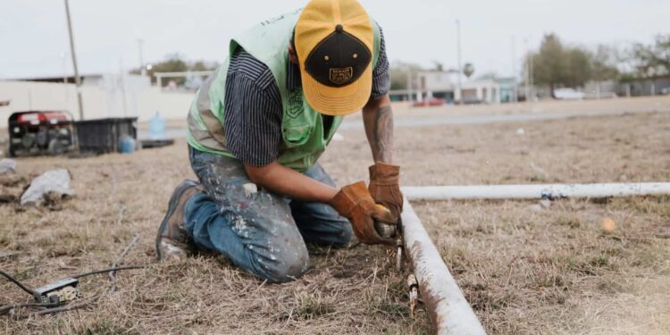 Gobierno de Beto Granados impulsa la rehabilitación de espacios públicos en Los Álamos