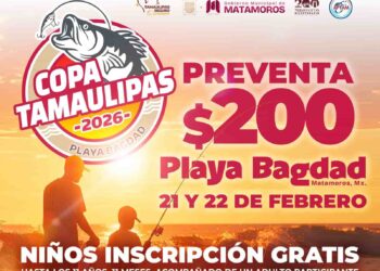 Matamoros se prepara para la Copa Tamaulipas 2026 en Playa Bagdad: Beto Granados