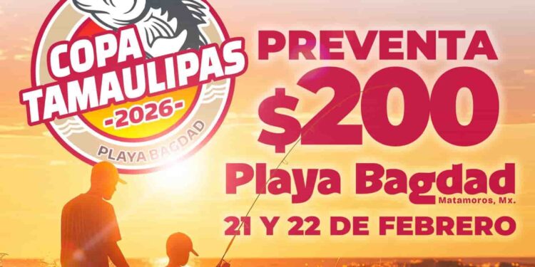 Matamoros se prepara para la Copa Tamaulipas 2026 en Playa Bagdad: Beto Granados