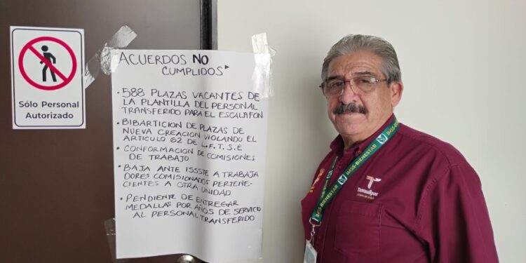 Trabajadores del Hospital General cierran áreas administrativas; aseguran que no se afectará la atención médica