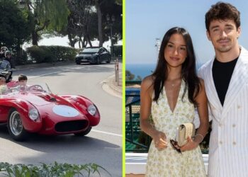 Charles Leclerc y Alexandra Saint Mleux se casan en Mónaco al estilo Fórmula 1