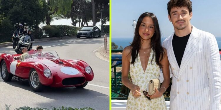 Charles Leclerc y Alexandra Saint Mleux se casan en Mónaco al estilo Fórmula 1