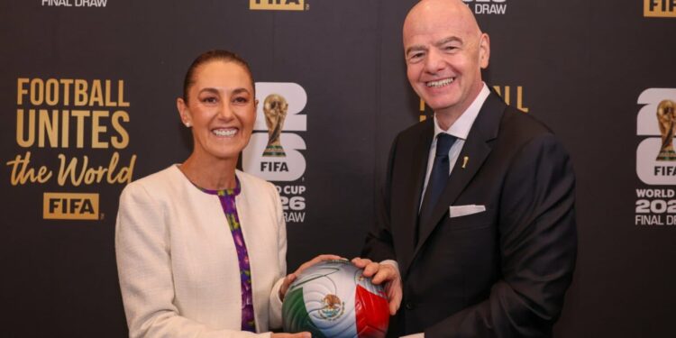 Sheinbaum e Infantino sellan alianza por el Mundial 2026: México ratifica su sede ante el mundo